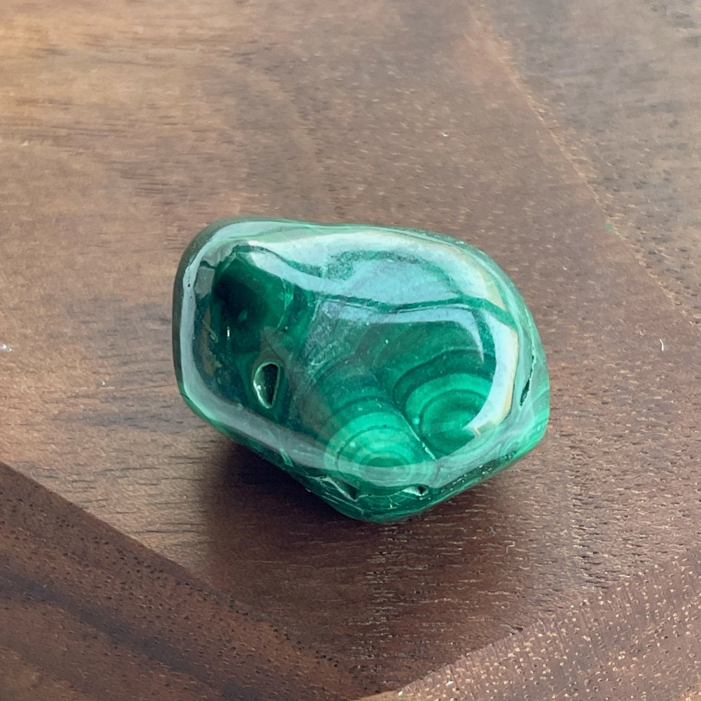 孔雀石 tumbled stone