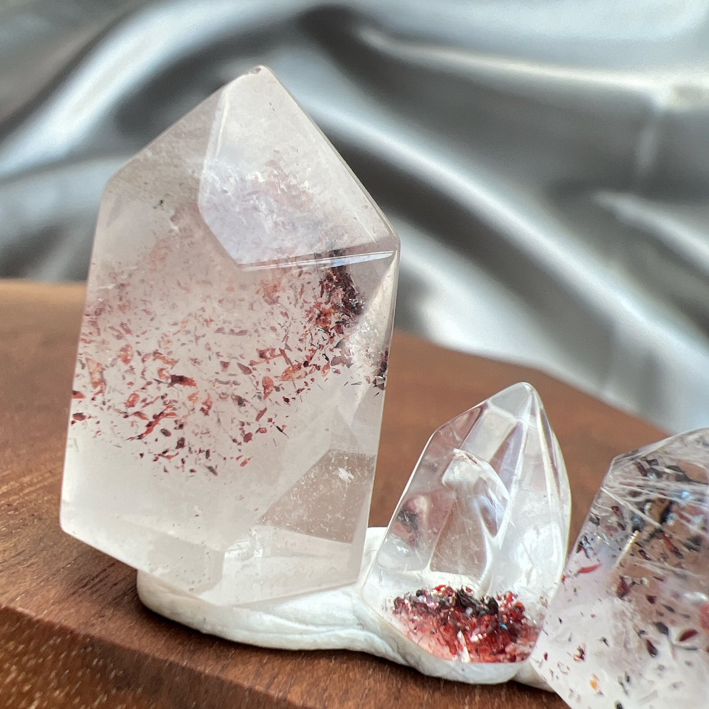 紅超7 mini point(白水晶內含鐵氧化物) code c1