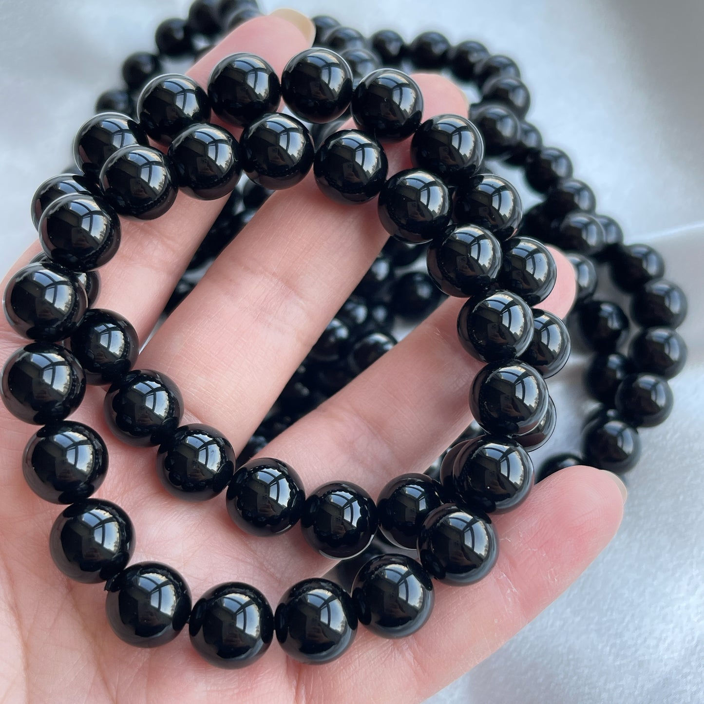 黑曜石 -最強淨化能力 -辟邪擋煞 -保護不受負面能量影響