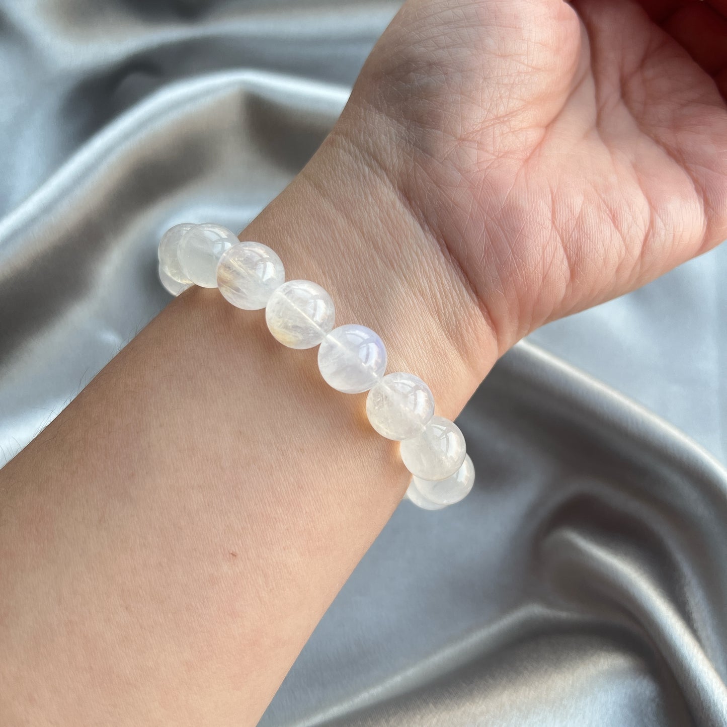 印度月亮石手串