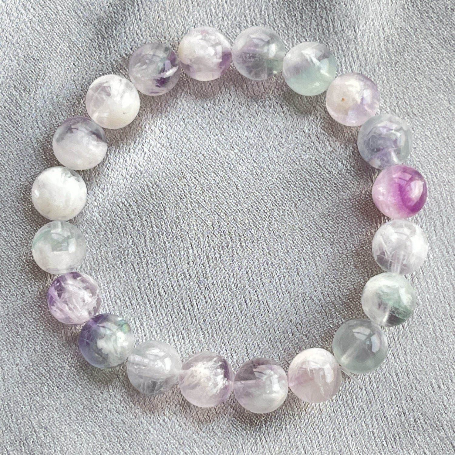 fluorite bracelet 螢石手串