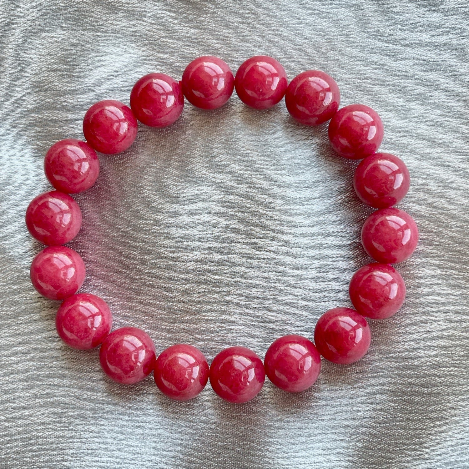 Rhodonite Bracelet 薔薇輝石手串