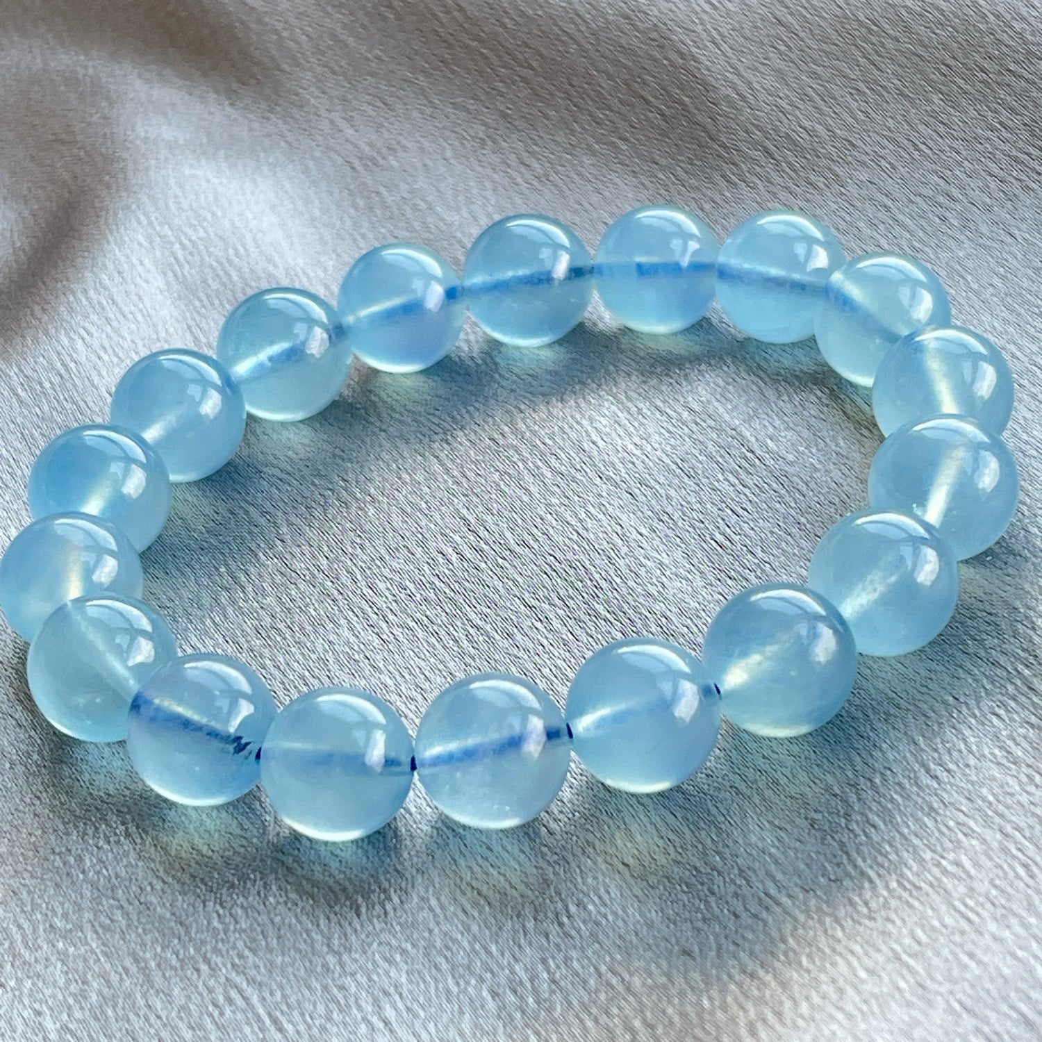 aquamarine bracelet 海藍寶手串