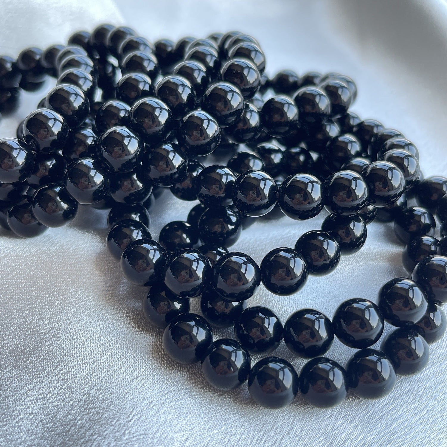 商品系列 Black Obsidian Bracelet 黑曜石手串