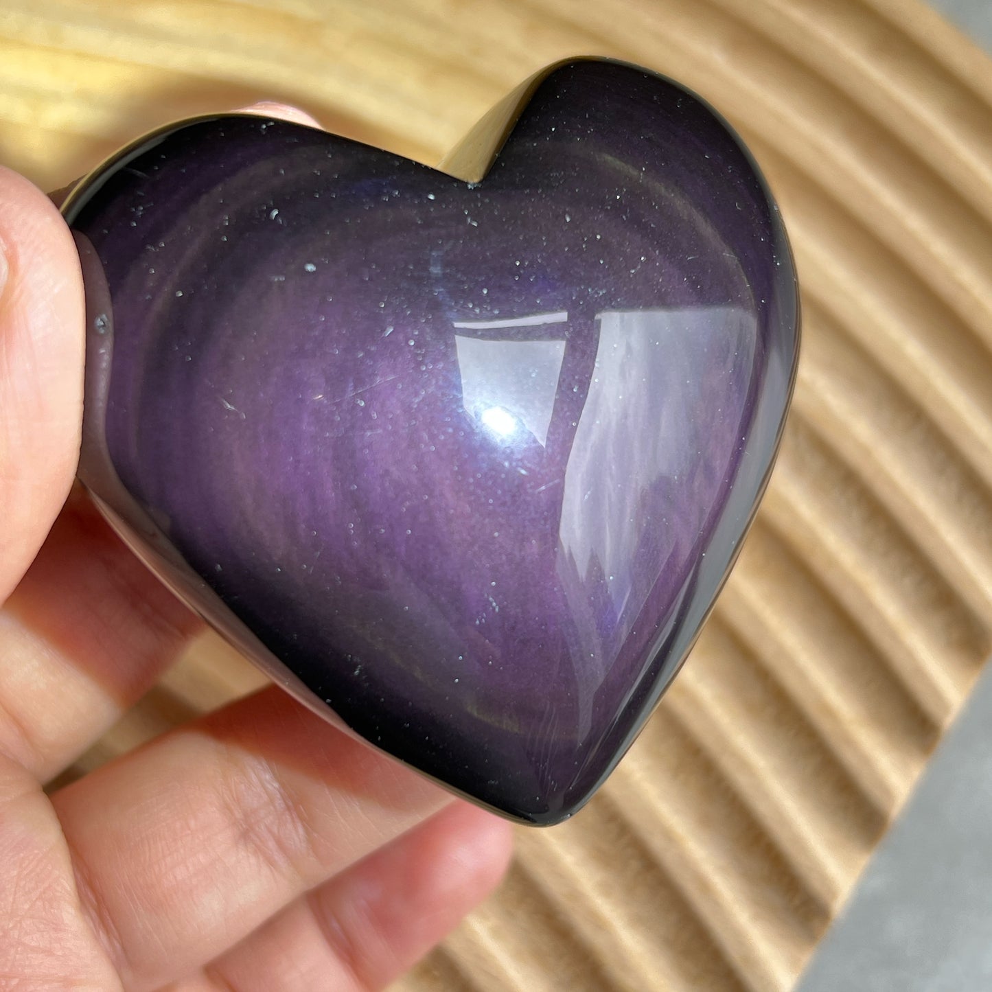 紫曜石心

-辟邪，保平安

-吸負能量，防小人

-舒緩壓力，消除疲勞