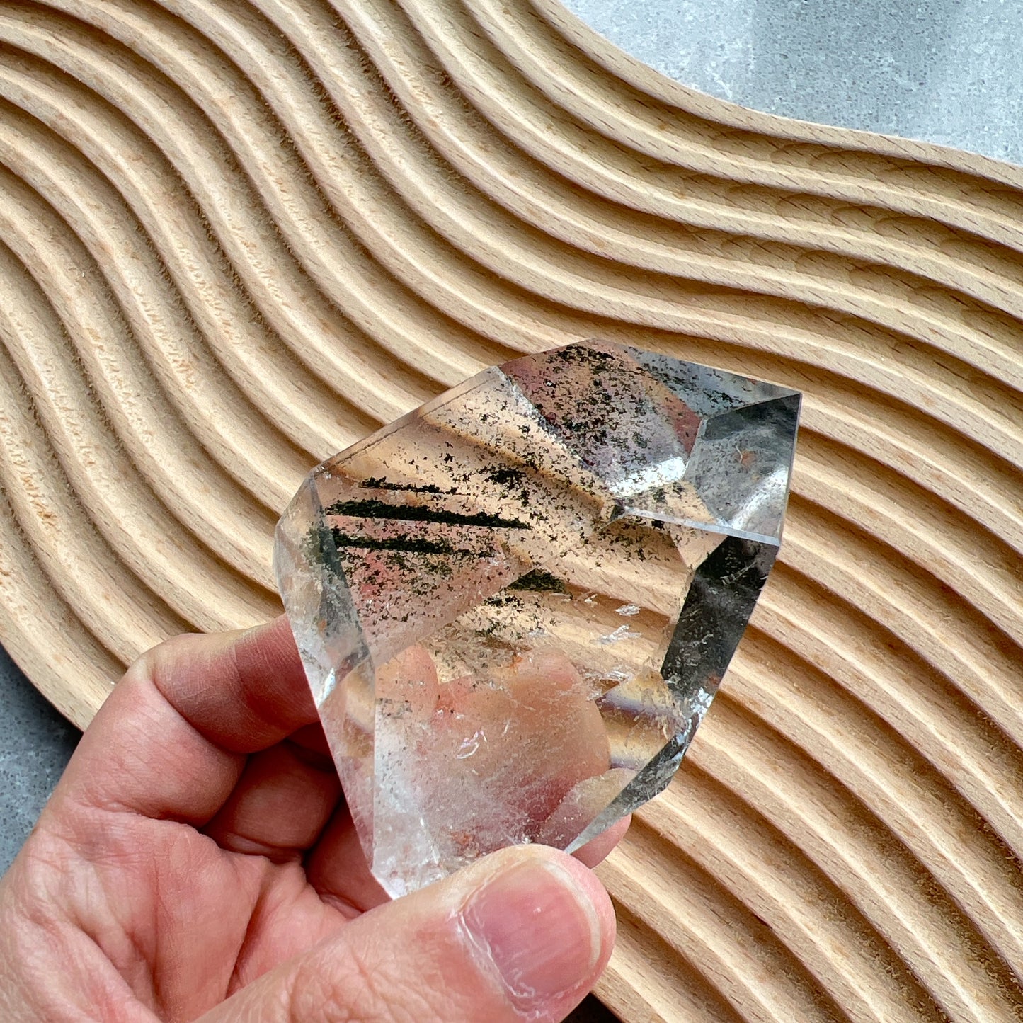 Garden Quartz Freeform 綠幽靈隨形