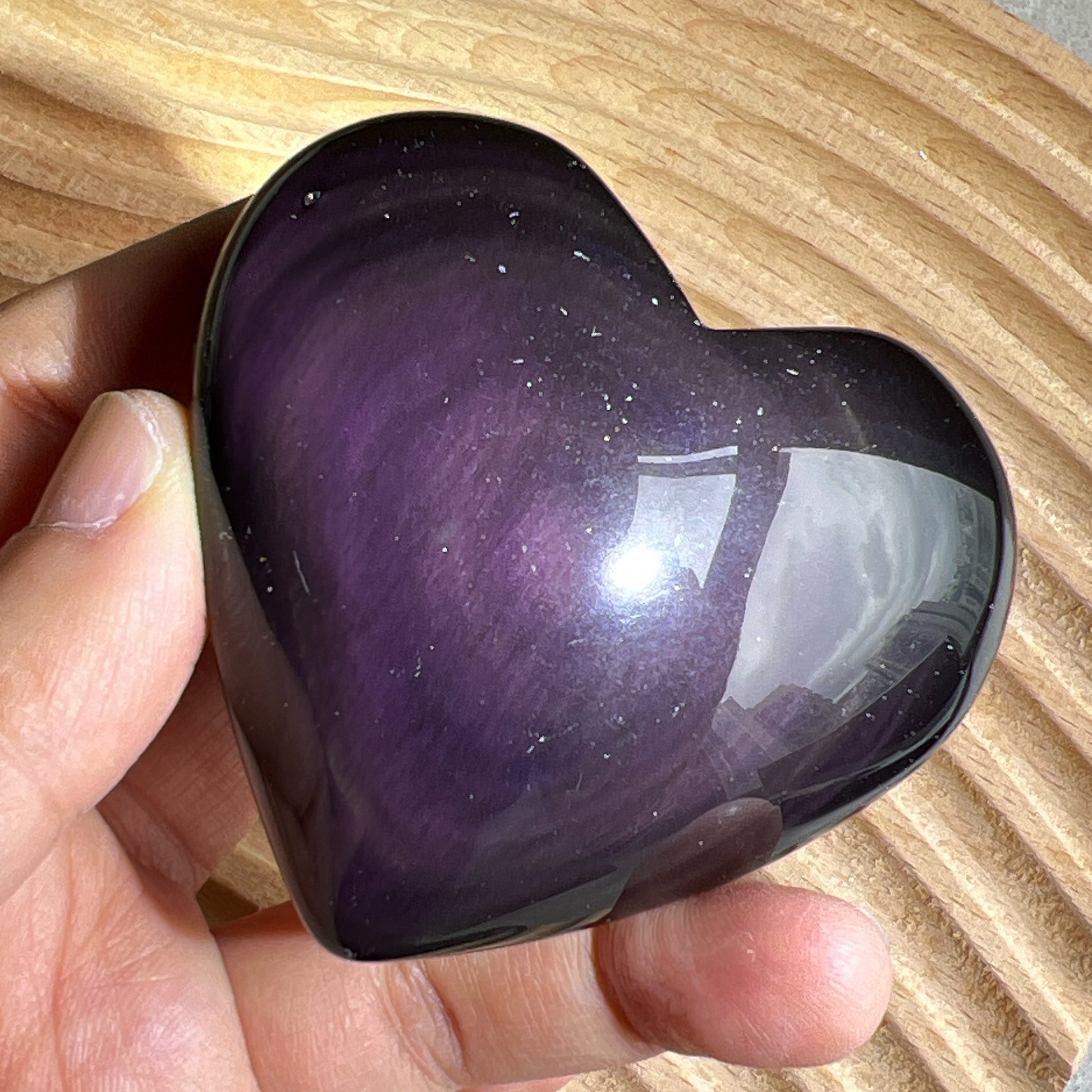 紫曜石心

-辟邪，保平安

-吸負能量，防小人

-舒緩壓力，消除疲勞