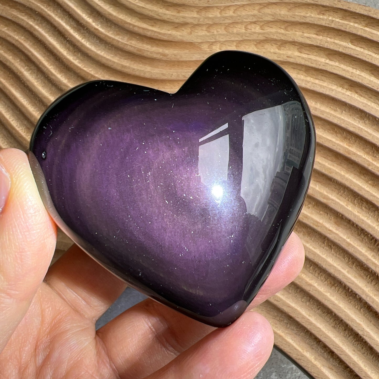 紫曜石心

-辟邪，保平安

-吸負能量，防小人

-舒緩壓力，消除疲勞