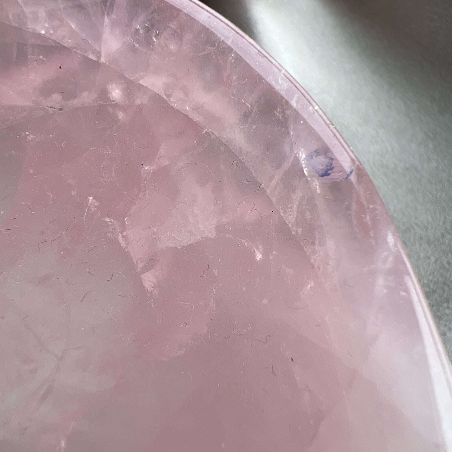 Rose Quartz Plate 粉晶碟