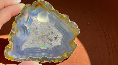 Iris Agate 虹彩瑪瑙片