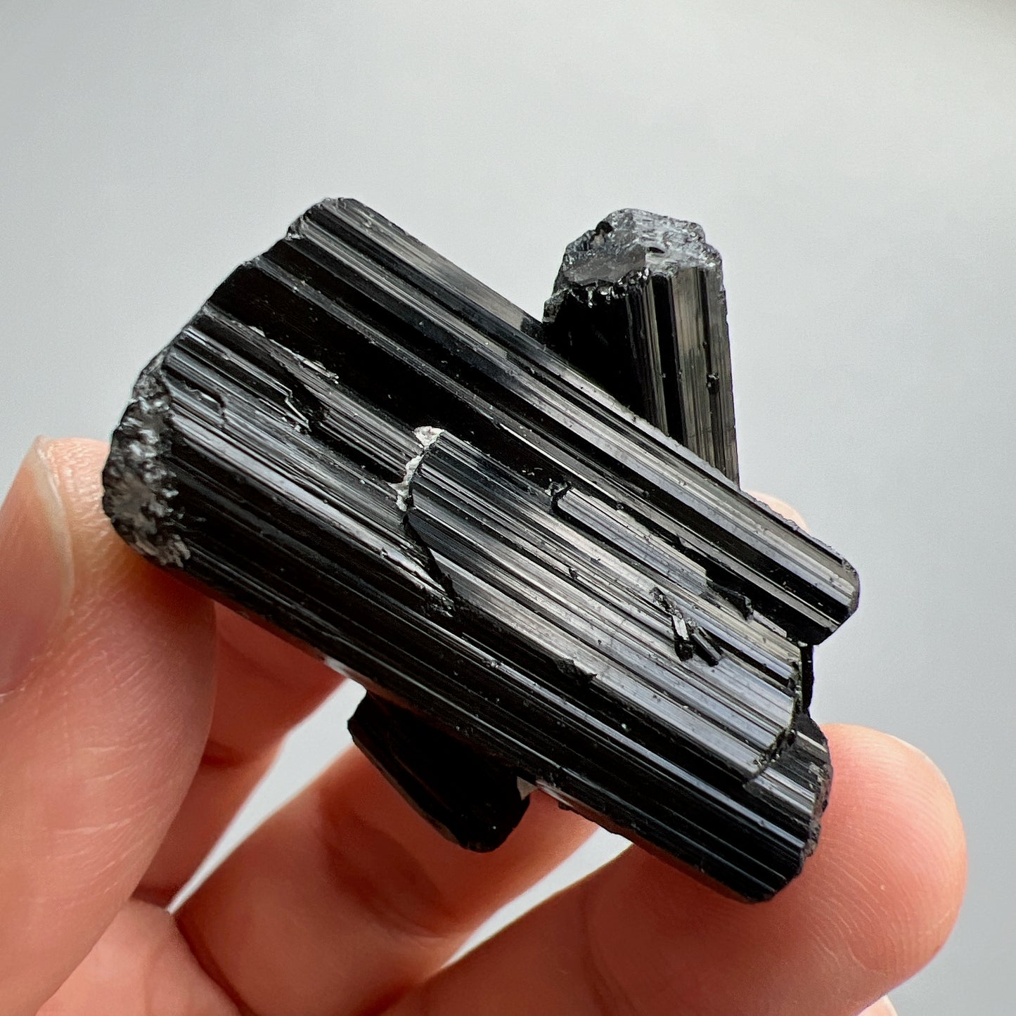 Mozambique Black Tourmaline Raw Stone 莫桑比克黑碧璽 10