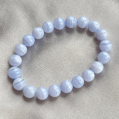 藍紋瑪瑙手串