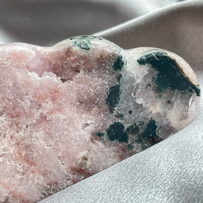 Pink Amethyst Cloud Carving 巴西直送粉紅紫晶雲朵擺件