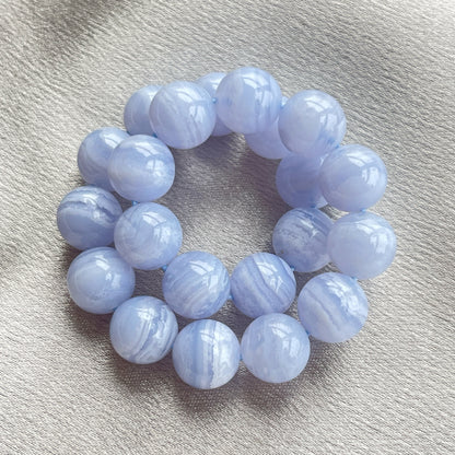 藍紋瑪瑙手串