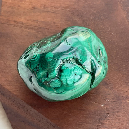 孔雀石 tumbled stone
