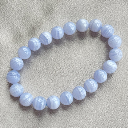 藍紋瑪瑙手串