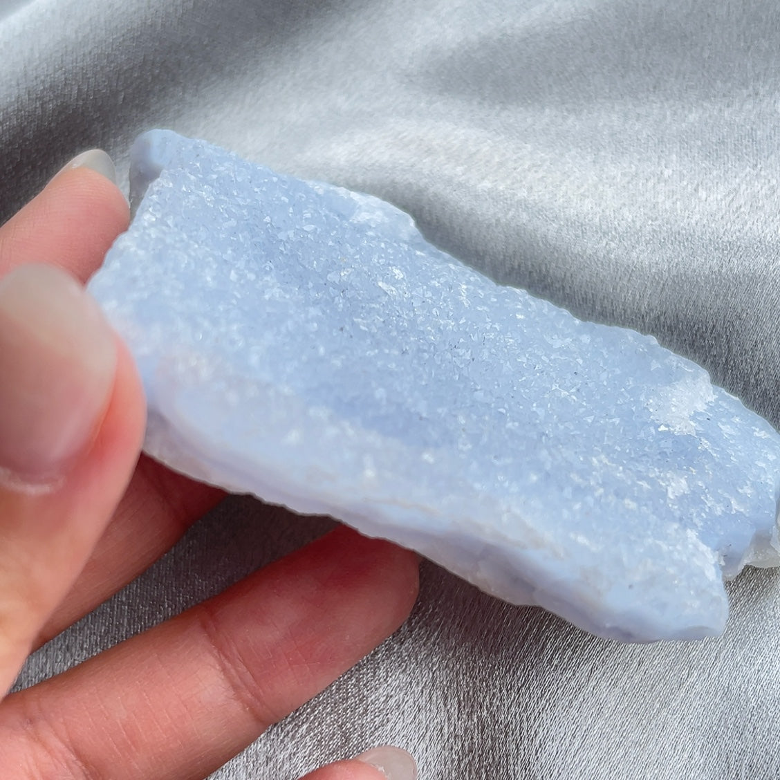 Blue Lace Agate Raw Stone藍紋瑪瑙原礦